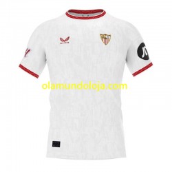 Camisola Sevilla FC Homem Equipamento Primeiro 2024 Manga Curta